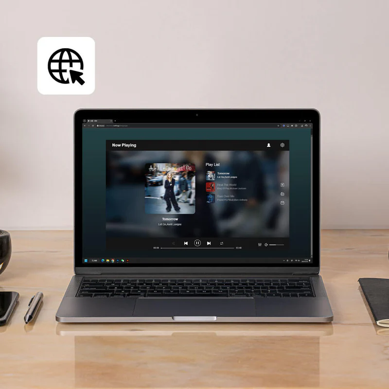 Logo de otro servicio de streaming