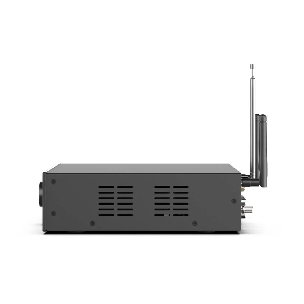 a100 100w x 2 power amplifier with fm 7