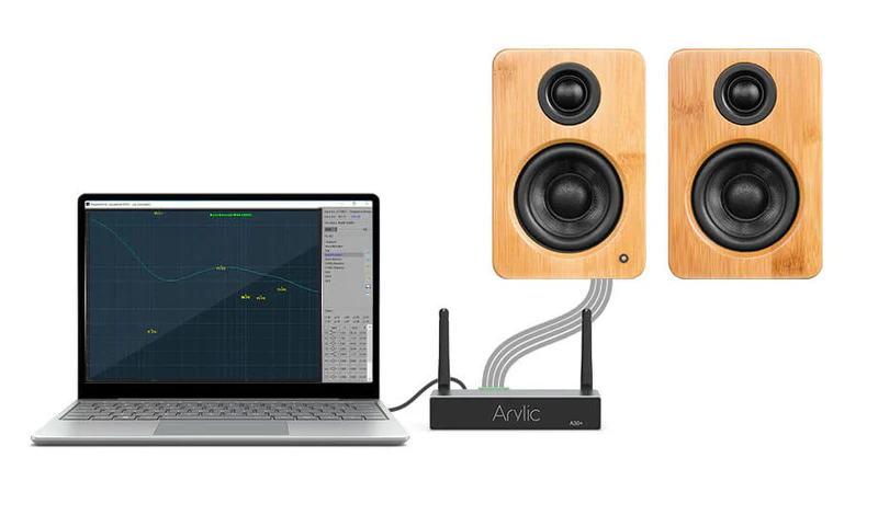 Representación de ajustes de ecualización en la aplicación