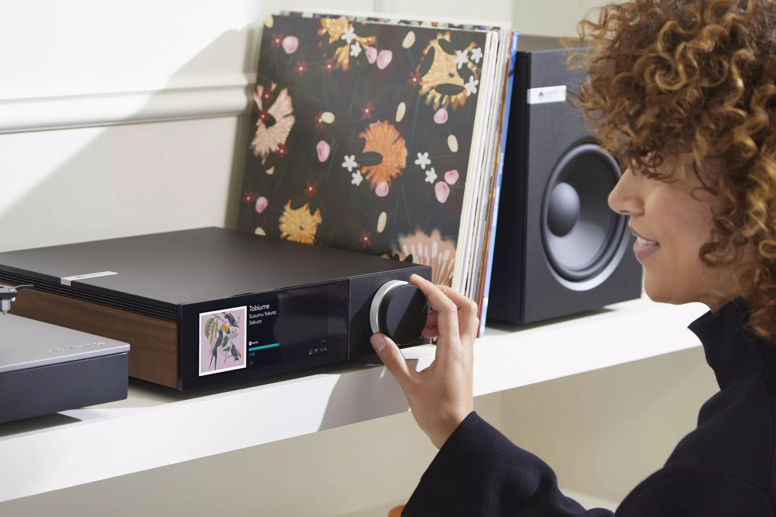 Amplificador estéreo integrado Cambridge AXA35 con preamplificador de phono