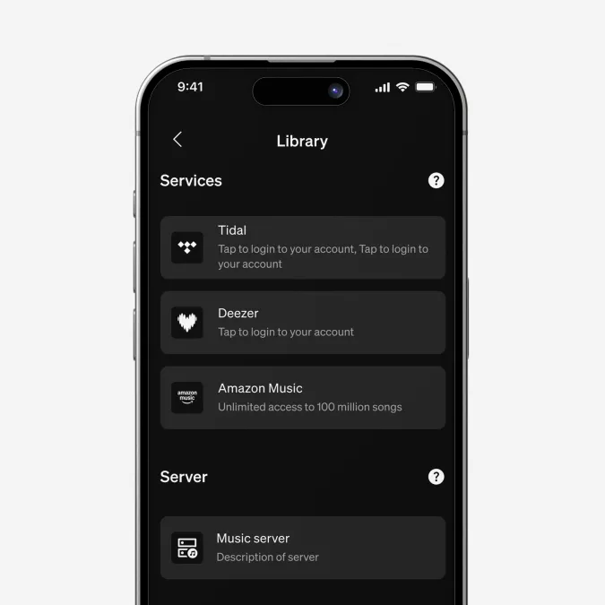 Entrada de phono y detalle del panel trasero del AXA35