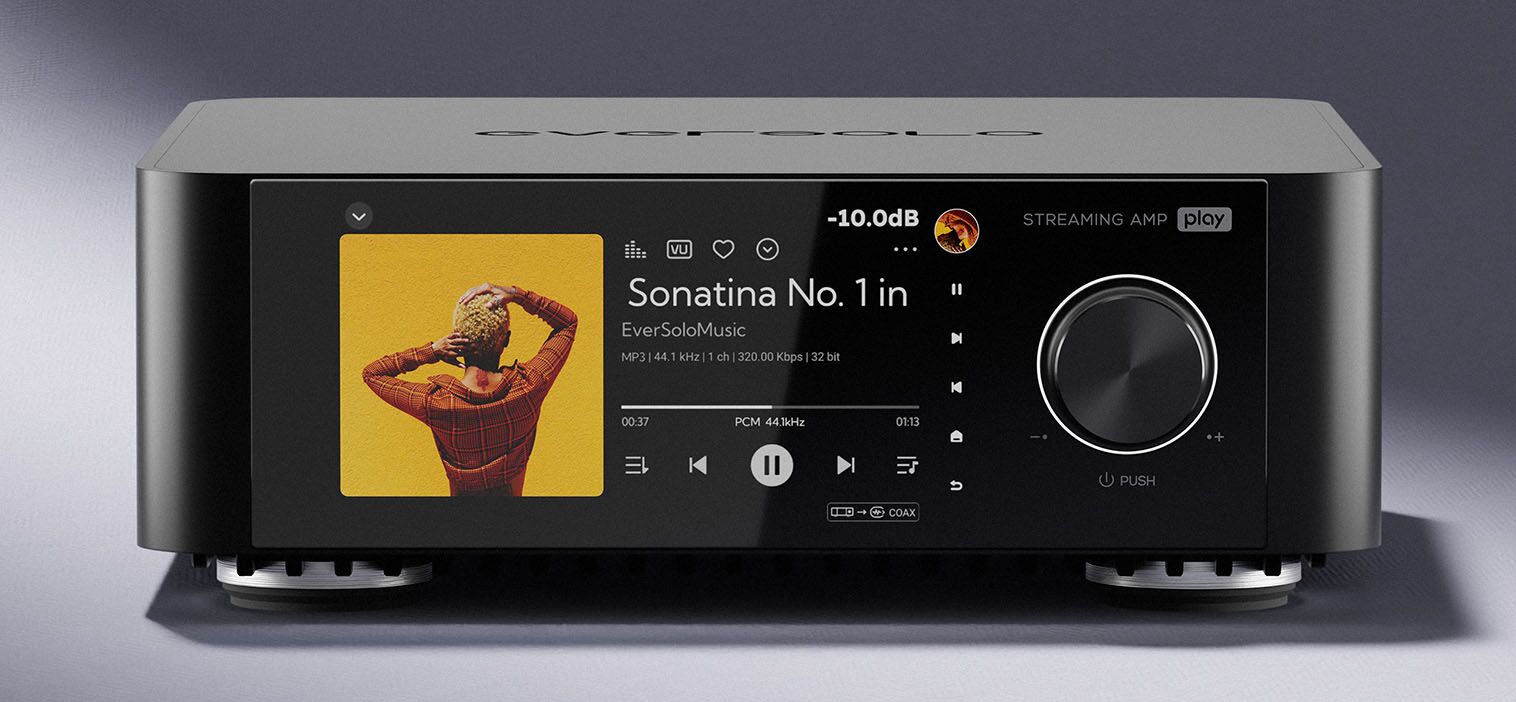 Pantalla Eversolo Play Interface